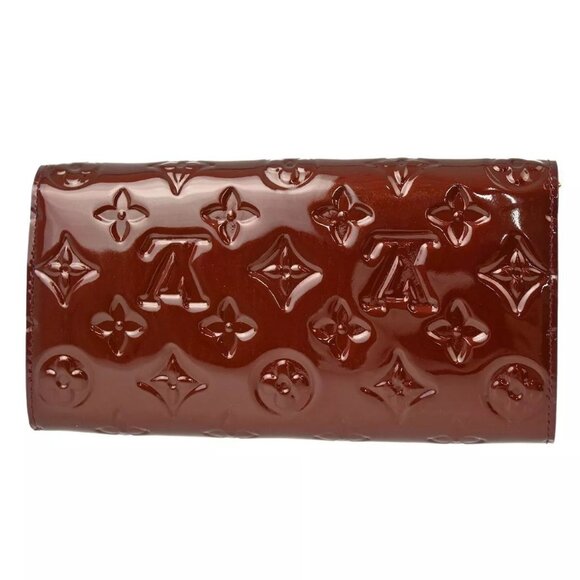 Louis Vuitton Amarante Vernis Portefeuille Sarah Wallet - Picture 3 of 8